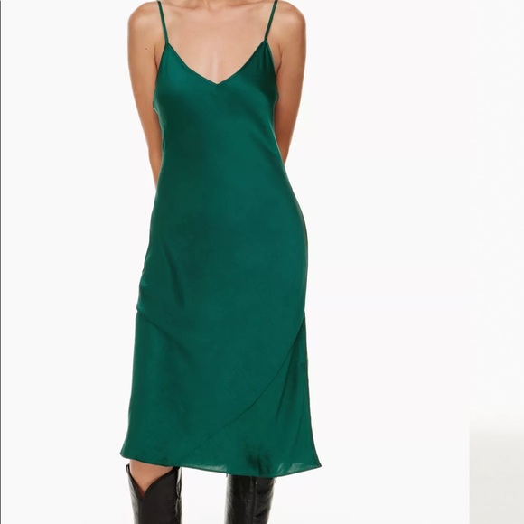 Aritzia Dresses Aritzia Only Slip Midi Dress Poshmark
